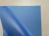 Folie geam autoadezivă albastră Etched 45