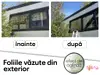 Folie protecție solară reflexivă 83%, SOL 112, efect de oglindă, cu aplicare la exterior, rolă de 75x200 cm