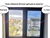 Folie protecție solară reflexivă 83%, SOL 112, efect de oglindă, cu aplicare la exterior, rolă de 75x300 cm