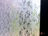 Folie geam autoadezivă, Folina, sablare cu model crenguţe înflorite translucide, 120 cm lăţime