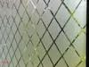Folie geam autoadezivă, Folina, sablare cu romburi translucide, 120 cm lăţime