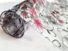 Folie protecţie blat mobilă, transparentă cu model floral colorat, fără adeziv, 1.2 mm grosime, 100x200 cm