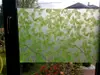 Folie geam autoadezivă Crengi frunze verzi