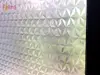 Folie geam autoadezivă, Folina, sablare cu model geometric translucid, 120 cm lăţime