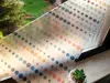 Folie geam autoadezivă Kiddy, Folina, sablare cu model multicolor, 100 cm lăţime 