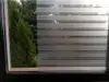Folie geam autoadezivă Structur, Folina, transparentă cu dungi, rolă de 152x100 cm