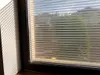 Folie geam autoadezivă Office Iridium Silver, Folina, transparenta cu  dungi argintii, 152 cm lăţime