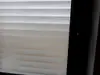 Folie geam autoadezivă Jaluzele, Folina, model jaluzele verticale, alb, lățime 90 cm