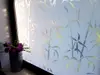 Folie geam autoadezivă Bamboo, d-c-fix, sablare cu imprimeu frunze bambus, translucidă, rolă 67x200 cm