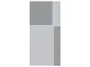 Folie sablare Melinda, Folina, model geometric gri, pentru uşi din sticlă, rolă de 100x210 cm