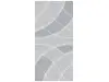 Folie sablare Tomasa, Folina, model geometric gri, pentru uşi din sticlă, rolă de 100x210 cm