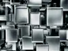 Fototapet 3D Metal Cubes, Dimex, model geometric gri, 375x250 cm