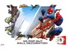 Fototapet 3D Spider Man Pop Out Decoration, Walltastic, decorațiune multicoloră, dimensiuni fototapet 121x152 cm