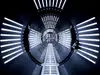 Fototapet Star Wars Tunnel, Komar, decorațiune 3D, dimensiuni fototapet 368x254 cm