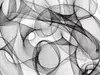 Fototapet autoadeziv, Dimex Pattern Background, alb cu model abstract negru, 375x250 cm