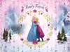 Fototapet Frozen Family Forever, Komar, pentru copii, multicolor