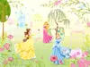 Fototapet Prinţesele Disney, Komar, pentru copii, multicolor - 184x127 cm