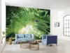 Fototapet decor exotic, Komar, frunze verzi, 450x280 cm
