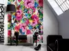 Fototapet Romantic Pop, Komar, imprimeu floral, multicolor, 184x254 cm