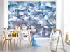 Fototapet floral albastru, Komar Light Blue, dimensiuni 368 x 254 cm