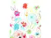 Fototapet floral Joyful, Komar, imprimeu grafic, multicolor, 200x250 cm