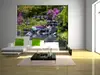 Fototapet peisaj Grădina japoneză, AGDesign, verde, 360x270 cm