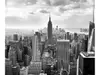 Fototapet peisaj urban NYC black and white, Komar, 368x254 cm