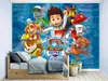 Fototapet Patrula căţeluşilor Paw Patrol, Walltastic, decorațiune pentru copii, dimensiune fototapet 304x244 cm