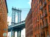 Fototapet 3D peisaj urban Manhattan Bridge, Dimex, 375x250 cm