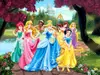 Fototapet prinţesele Disney Princess garden