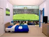Fototapet teren fotbal, Walltastic, decoraţiune cameră băiat, dimensiune de 304x244 cm