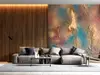 Fototapet imitaţie decorativă colorată Happiness, decor perete living, dormitor, hol, spaţii comerciale, 208x208 cm