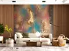 Fototapet imitaţie decorativă colorată Happiness, decor perete living, dormitor, hol, spaţii comerciale, 208x208 cm