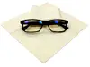Lavetă piele căprioară pentru ochelari sau lentile dimensiune 18x18 cm