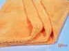 Set 3 lavete microfibră pentru praf, Folina LVT57 portocalii, 40x40 cm