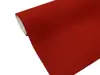 Material autoadeziv imitație piele întoarsă roșu teracotă (Suedette), lățime 152 cm, se vinde la metru liniar