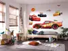 Mega Sticker Disney Cars, Komar, set cu 11 stickere