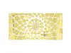 Oglindă decorativă aurie Carla, decoraţiune perete din oglindă acrilică aurie,100x50 cm