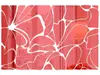 Oglindă decorativă Zora, Folina, decoratiune pentru perete din oglinda acrilica rosie, 120x80 cm