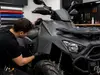 Autocolant gri închis mat Oracal Intermediate Cal, Green 651M073, 126 cm lățime
