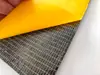 Pâslă autoadezivă, fetru autoadeziv, culoare neagră, pentru protecție suprafețe, rolă de 60x100 cm