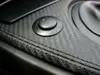 Piele artificială neagră embosată tip carbon 3D pe suport textil din microfibră, fară adeziv, 138 cm lațime