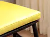 Piele ecologică autoadezivă culoare galbenă, aspect natural, moale și flexibilă, grosime 0,8 mm, lățime 137 cm