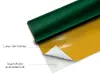 Piele ecologică autoadezivă culoare verde molid, aspect natural, moale și flexibilă, grosime 0,8 mm, lățime 137 cm