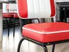 Piele ecologică culoare roșie cu aspect natural, moale și flexibilă, fără adeziv, grosime 0,8 mm, lățime 137 cm