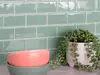 Faianţă autoadezivă 3D Smart Tiles Aqua, Folina, turcoaz - set 10 bucăţi