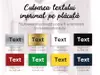 Plăcuță pentru birou, model din două straturi cu text personalizat imprimat la UV, 20x7 cm
