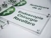 Plăcuță personalizată la comandă cu adresa sau afacerea ta cu logo, text sau grafică, printare UV, distanțiere incluse
