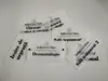 Plăcuță personalizată model din acril mat cu print UV pentru birouri, spații comerciale, firme și instituții, distanțiere incluse