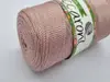 PP Ribbon, şnur roz pudrat, 2 mm grosime